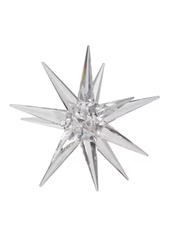 Budget 🛒 A & B Home 8" Crystal Clear Karsta Star Shaped Medium Accent 👍 -A & B Home Online Shop Belk 1090