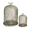 Best deal 👍 A & B Home Set of 2 Antique Gray Bird Mesh Candleholders 13" 😍 -A & B Home Online Shop Belk 1097