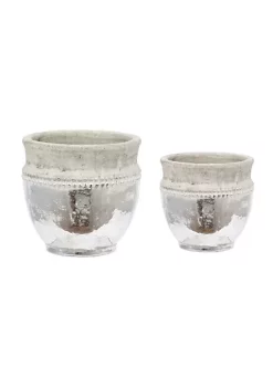 Cheap โจ A & B Home Set of 2 Brown Classic Vintage Style Round Shaped Pot 7.5" ๐ 11 Cheap โจ A & B Home Set of 2 Brown Classic Vintage Style Round Shaped Pot 7.5" ๐ -A & B Home Online Shop Belk 1139