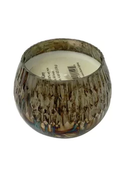 Promo 🤩 A & B Home 3" Silver Contemporary Earl Grey Scented Soy Wax Candle 😉