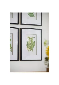 Hot Sale 🔔 A & B Home Set of 4 White and Green Botanical Rectangular Fern Wall Art Decor 27.5" x 19.5" 😉 -A & B Home Online Shop Belk 119