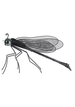 Best Pirce 🧨 A & B Home 14.75" Night Black and Green Patio Dragonfly Shaped Decorative Figurine 🎉