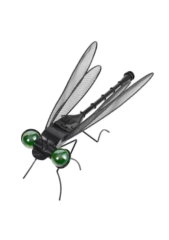 Best Pirce 🧨 A & B Home 14.75" Night Black and Green Patio Dragonfly Shaped Decorative Figurine 🎉 -A & B Home Online Shop Belk 1285