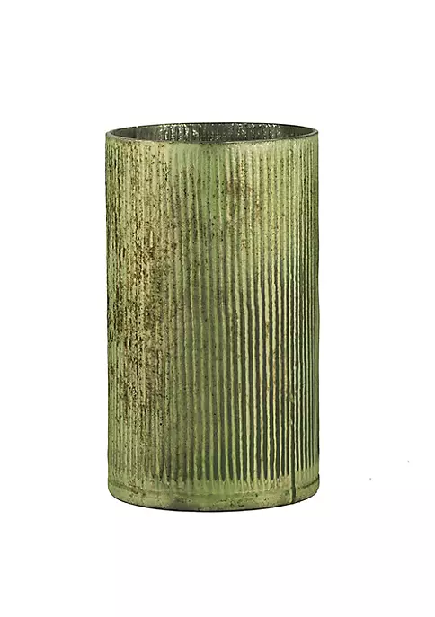 Discount 💯 A & B Home 10" Tall Papaya Green Glass Vase 👏 5 Discount 💯 A & B Home 10" Tall Papaya Green Glass Vase 👏 - Image 3
