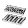Best reviews of ✔️ A & B Home Set of 2 Black and White Rectangular Trays 18.75" 🧨 -A & B Home Online Shop Belk 1311