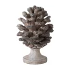 Best deal 🎉 A & B Home 10.5" Gray and Brown Traditional Style Pine Cone Tabletop Decor 😍 -A & B Home Online Shop Belk 1338