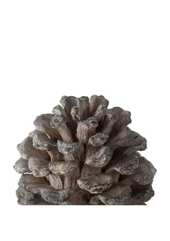 Best deal 🎉 A & B Home 10.5" Gray and Brown Traditional Style Pine Cone Tabletop Decor 😍 -A & B Home Online Shop Belk 1340