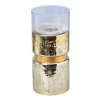 Deals 🎁 A & B Home 13" Gold-tone Glamour Halloway Small Pillar Candleholder ⌛ -A & B Home Online Shop Belk 1342
