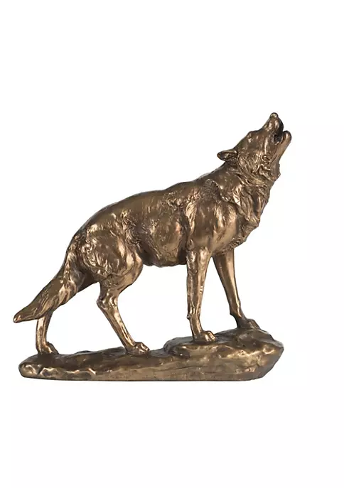 Buy ๐ A & B Home 9.25" Copper Vintage Classic Large Wolf Shaped Decorative Statue โ๏ธ 7 Buy ๐ A & B Home 9.25" Copper Vintage Classic Large Wolf Shaped Decorative Statue โ๏ธ - Image 5