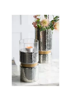 Cheapest ⭐ A & B Home 15" Silver Glamour Halloway Medium Pillar Candleholder ⭐ 8 Cheapest ⭐ A & B Home 15" Silver Glamour Halloway Medium Pillar Candleholder ⭐ -A & B Home Online Shop Belk 1419