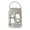 Wholesale 🔥 A & B Home 9.5" Gray and Black Contemporary Cylindrical Lantern 💯 2 Wholesale 🔥 A & B Home 9.5" Gray and Black Contemporary Cylindrical Lantern 💯 -A & B Home Online Shop Belk 1456