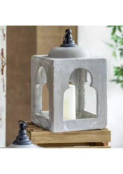 Brand new ⌛ A & B Home 13" Gray and Black Contemporary Outdoor Garden Square Lantern 🎁 8 Brand new ⌛ A & B Home 13" Gray and Black Contemporary Outdoor Garden Square Lantern 🎁 -A & B Home Online Shop Belk 1462
