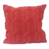 Best reviews of 👏 A & B Home 18" Orange Vintage Cable Knit Square Throw Pillow 🔔 -A & B Home Online Shop Belk 1481