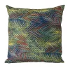 Wholesale 🥰 A & B Home 17.5" Blue and Yellow Abstract Leaf Accent Square Throw Pillow 👏 -A & B Home Online Shop Belk 1491