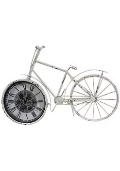 Brand new โจ A & B Home 19.25" Ivory and Black Rustic Bicycle Sculpture Roman Numeral Desk Clock ๐ 9 Brand new โจ A & B Home 19.25" Ivory and Black Rustic Bicycle Sculpture Roman Numeral Desk Clock ๐ -A & B Home Online Shop Belk 1554