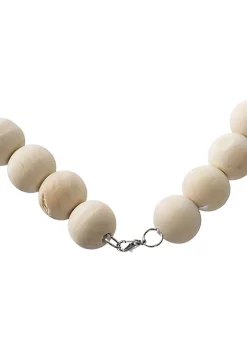 Best reviews of 😀 A & B Home 24.75" Tan Brown Natural Pine Sphere Beads Home Decor Accent 👍 -A & B Home Online Shop Belk 1558