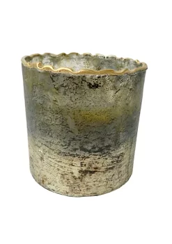 Best Sale 🤩 A & B Home 4" Brown and Gold Earl Grey Scented Soy Wax Candle ⭐