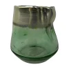 Promo ⌛ A & B Home 4.5" Green and Gold Glass Votive Candle Holder with Rim Edge ❤️ -A & B Home Online Shop Belk 1573