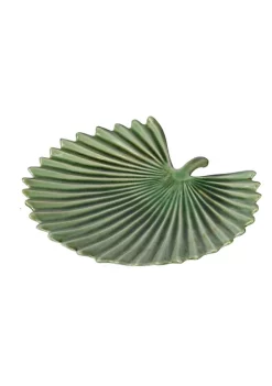 Coupon ๐ A & B Home 11.75" Green Transitional Style Large Decorative Plate ๐