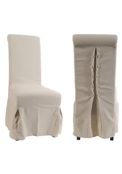 Best reviews of 🌟 A & B Home 43" Ivory Laramie 👗 Skirted Parsons Decorative Chair ⌛