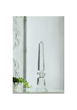 New 👏 A & B Home 20.75" Clear Unique Modern Style Tall Glass Obelisk 😍 -A & B Home Online Shop Belk 223