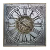 Promo 🧨 A & B Home 32" Silver and Gold Antique Square Roman Numeral Wall Clock 👍 -A & B Home Online Shop Belk 304