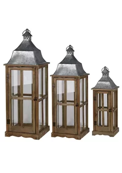 Buy 💯 A & B Home 10" Decorative Teal Glass and Jute Round Pillar Candle Holder with Handle ✨