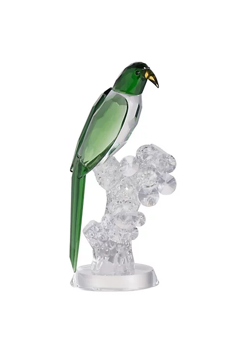 Cheap 🎁 A & B Home 10.5" Crystal Clear and Green Parrot Elegance Accent 😉 5 Cheap 🎁 A & B Home 10.5" Crystal Clear and Green Parrot Elegance Accent 😉 - Image 3