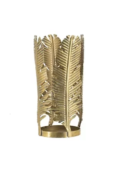 Flash Sale 🛒 A & B Home 17.5" Gold Wide Feather Cylindrical Candle Holder 👏 -A & B Home Online Shop Belk 367