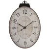 Top 10 ⌛ A & B Home 29" White and Black Thaddeus Oval Wall Clock 🌟 -A & B Home Online Shop Belk 388