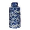 Best reviews of ✔️ A & B Home 14" Blue and White Oan Lidded Decorative Jar 🌟 -A & B Home Online Shop Belk 415