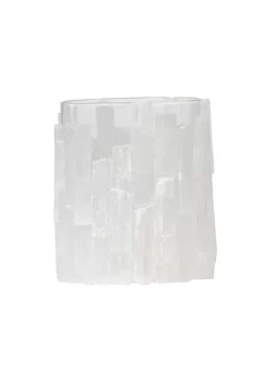 Coupon 🔥 A & B Home 5.75" Crystal Clear Contemporary Elegant Selenite Lantern ✔️