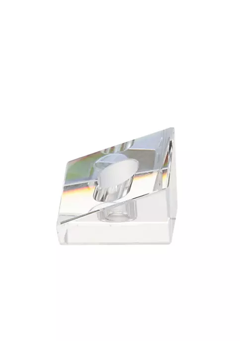 Best Pirce 😀 A & B Home Set of 4 Clear Alighieri Glass Taper Candleholders 2.25" ⌛ 6 Best Pirce 😀 A & B Home Set of 4 Clear Alighieri Glass Taper Candleholders 2.25" ⌛ - Image 4