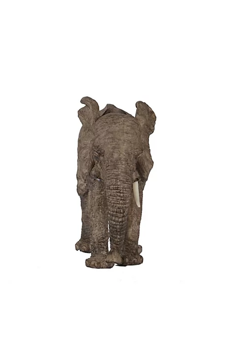 Discount ๐งจ A & B Home 13" Aged Brown and Ivory Tai Walking Elephant Accent ๐ 6 Discount ๐งจ A & B Home 13" Aged Brown and Ivory Tai Walking Elephant Accent ๐ - Image 4