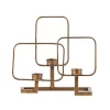 Best deal 🤩 A & B Home 13" Gold Vintage Style Geometric Candle Holder 🔥