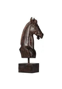 Best Pirce ๐ A & B Home 16.5" Bronze Horse Head Classic Vintage Decorative Accent ๐งจ