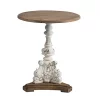 Discount ๐งจ A & B Home 30.75" White and Brown Antique Round Side Table โจ 2 Discount ๐งจ A & B Home 30.75" White and Brown Antique Round Side Table โจ -A & B Home Online Shop Belk 590