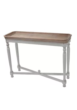 Discount โจ A & B Home 42" Brown and White Casual Style Distressed Finished Rectangular End Table ๐ 9 Discount โจ A & B Home 42" Brown and White Casual Style Distressed Finished Rectangular End Table ๐ -A & B Home Online Shop Belk 597