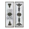 Promo 🛒 A & B Home Set of 2 Bronze and White Doorways Mirrored Wall Art Decor 47.75" x 15.75" 🔥 -A & B Home Online Shop Belk 603
