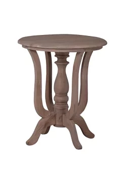 Best Sale ✨ A & B Home 27.5" Brown Traditional Style Natural Finished Side Table 👏