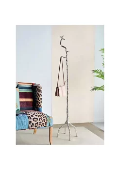 Flash Sale ✨ A & B Home 71" Gray Aluminum Branch 🧥 Coat Hanger with Bird 🎉 -A & B Home Online Shop Belk 640