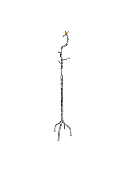 Flash Sale ✨ A & B Home 71" Gray Aluminum Branch 🧥 Coat Hanger with Bird 🎉 -A & B Home Online Shop Belk 641