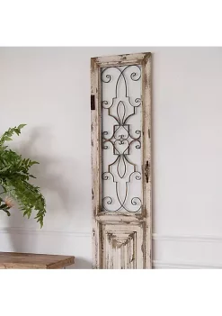 Brand new 🛒 A & B Home 66.75" White Distressed Classic Vintage Chalet Decorative Door ⭐ -A & B Home Online Shop Belk 654