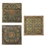 Best deal 🎁 A & B Home Set of 3 Brown and Green Floral Square Wall Art Decor 24.25" x 24.25" 💯 -A & B Home Online Shop Belk 656
