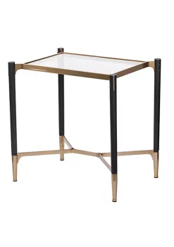 Best Sale 🌟 A & B Home 23.5" Black and Gold Rectangle Glass Top End Table ❤️ 7 Best Sale 🌟 A & B Home 23.5" Black and Gold Rectangle Glass Top End Table ❤️ -A & B Home Online Shop Belk 683