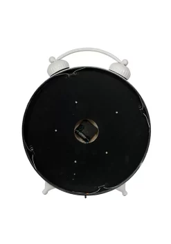 Brand new 👍 A & B Home 18" White and Black Classic Gear Round Table Clock 🔔 -A & B Home Online Shop Belk 728