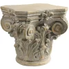 Cheapest ⌛ A & B Home 18.5 Brown and Beige Large Roman Column Cap Pedestal 🥰 -A & B Home Online Shop Belk 762