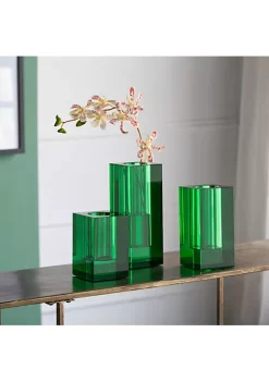 Best reviews of ✨ A & B Home 9.75" Green Vintage Inspired Rectangular Glass Vase ✔️ -A & B Home Online Shop Belk 769