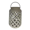 Hot Sale 👏 A & B Home 19.25" Gray and Black Contemporary Cylindrical Lantern 💯 2 Hot Sale 👏 A & B Home 19.25" Gray and Black Contemporary Cylindrical Lantern 💯 -A & B Home Online Shop Belk 779
