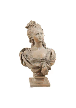 Promo ✨ A & B Home 25.5" Brown and Beige Antique Finish Decorative Bust Statue 💯 -A & B Home Online Shop Belk 794